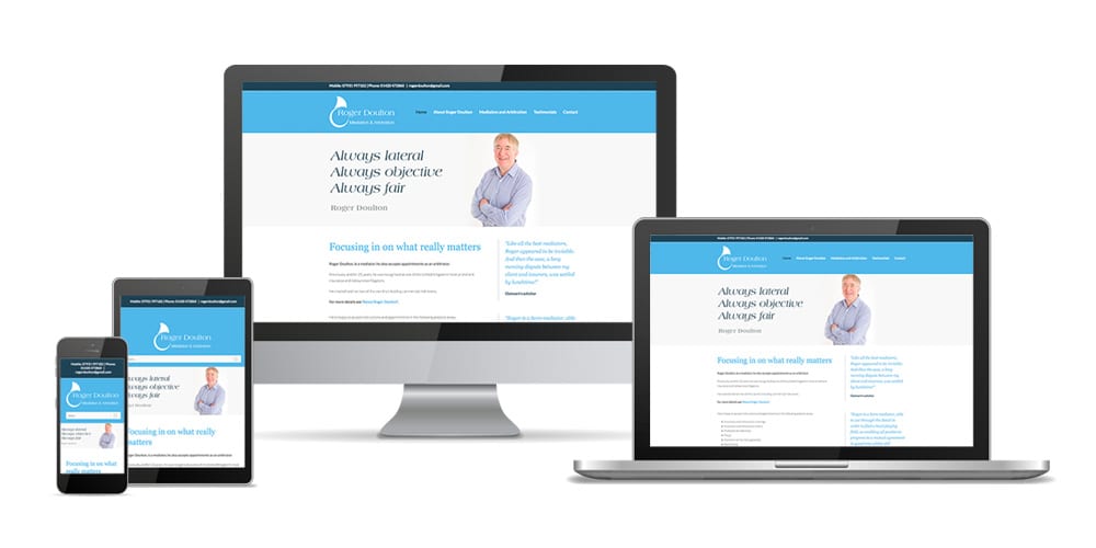Neil Phillips Design – Graphic Design Waterlooville Roger Doulton - Mediator